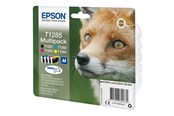 Inkt, toner en verbruiksartikelen - Epson T1285 4-Pack Zwart Geel Cyaan Magenta - C13T12854022