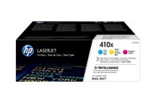 Inkt, toner en verbruiksartikelen - HP 410X / CF252XM Hich Yield Capaciteit 3-Pack (Cyan Magenta Yellow) - CF252XM
