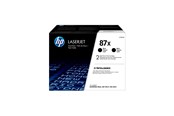 Inkt, toner en verbruiksartikelen - HP 87X / CF287XD 2-Pack: 0 - CF287XD