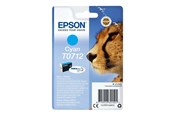 Inkt, toner en verbruiksartikelen - Epson T0712 - Cyaan Inkt - C13T07124012