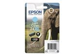 Inkt, toner en verbruiksartikelen - Epson 24XL / Light Cyaan Inkt - C13T24354012
