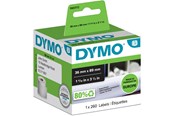 Papier, fotopapier en etiketten - DYMO LabelWriter Adreslabel 36mm x 89mm / Rol van 260 Easy-Peel Labels - 1983172