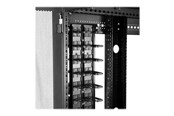 Accessoires - StarTech.com Vertical Cable Organizer with D-Ring Hooks - 0U - 6 ft. - CMVER40UD