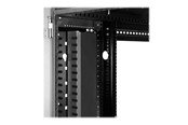 Kabelgoot, Kabelhoes & Kabelbinders - StarTech.com Vertical Cable Organizer with Finger Ducts - 0U - 3 ft. - CMVER20UF