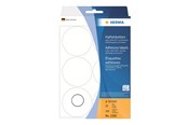 Papier, fotopapier en etiketten - HERMA Multi-purpose labels/colour dots Ø 50 mm white - 4008705022804