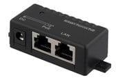 PoE-injector - Deltaco POE-109 PoE Gigabit injector for PoE/PoE+ 1000Mbps 48V/1A black - POE-109