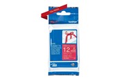 Papier, fotopapier en etiketten - Brother TZe RW34 textile tape gold/red 12mm/4m - TZERW34