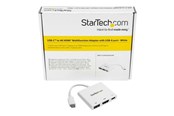 Beelscherm- en tv-kabel - StarTech.com USB-C Aan 4K HDMI Multifunction AV / multimedia paneel with Stroom Delivery and USB-A Port - CDP2HDUACPW
