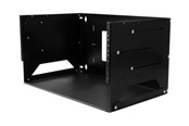 Rackkoffers - StarTech.com Wall-Mount Server Rack with Built-in Shelf - Solid Steel - 4U - WALLSHELF4U