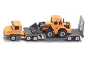 Speelgoedauto - SIKU 1616  dieplader met voorlader 1:64 - 1616