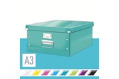Archivering & Opslag - Leitz Click & Store WOW Grote Opbergdoos Ijsblauw - 60450051