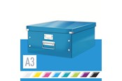 Archivering & Opslag - Leitz Click & Store WOW Grote Opbergdoos Blauw - 60450036