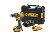 Elektrische schroevendraaier & boor - Dewalt 18V XR Brushless Boor-Schroefmachine - 2 x 2Ah - DCD791D2-QW