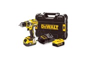 Elektrische schroevendraaier & boor - Dewalt 18V XR Brushless Compacte Boor-Schroefmachine - 2 x 5Ah - DCD791P2-QW