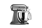 Keukenmachine & Foodprocessor - KitchenAid Keukenmachine 5KSM175PSEMS Artisan 4.8L - Medallion Silver - 5KSM175PSEMS