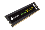 RAM - Corsair Value Select DDR4-2400 - 8GB - CL16 - Single Channel (1 pcs) - Zwart - CMV8GX4M1A2400C16