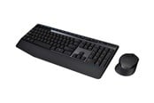 Toetsenbord - Logitech MK345 Draadloos Combo - US - Keyboard and mouse set - Universal - Zwart - 920-006489