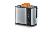 Broodrooster - SEVERIN Broodrooster AT 2589 - Brushed Stainless Steel/Black - AT 2589