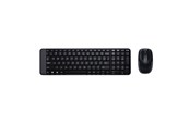 Toetsenbord - Logitech MK220 Combo Draadloos - US - Keyboard and mouse set - Engels (US international) - Zwart - 920-003168