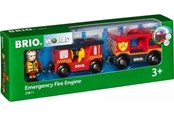 BRIO Trein - Brio Noodbrandweerwagen - 33811