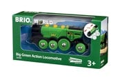 BRIO Trein - Brio Big Groen Actie Locomotive - 33593