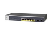 Switch - Netgear GS510TPP 8-Port Gigabit High Stroom PoE+ Slimme schakelaar with 2 SFP Ports (190W) - GS510TPP-100EUS