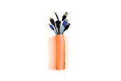 Kabelgoot, Kabelhoes & Kabelbinders - Multibrackets M Universal Cable Sock Self Wrapping 40mm Orange 25m - 7350073734559