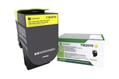 Inkt, toner en verbruiksartikelen - Lexmark 71B20Y0 / Yellow Return Program Toner - 71B20Y0