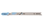 Decoupeerzaag - Bosch STIKSAVKLINGE T 118 A 100 STK Metaal - 2608631964