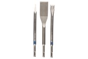 Boren en bits - Bosch FLADMEJSELSÆT SDS-PLUS 3STK - 2607019159