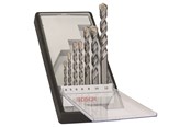 Boren en bits - Bosch BORSÆT Zilver PERC 4-12MM 7STK ROBUSTLIN - 2607010545
