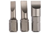 Boren en bits - Bosch BITS RECHT 0,6/0,8/1,2 L:25MM 3 STUKS - 2607001750