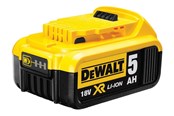 Accu & Oplader - Dewalt 18v xr 5.0ah Batterij - DCB184-XJ