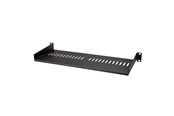 Rackkoffers - StarTech.com Vented 1U Rack Shelf - 7 in. Deep - rackplank - 1U - CABSHELF1U7V