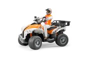 Speelgoedauto - Bruder Quad met chauffeur speelgoed - 63000