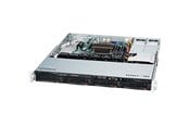 Case - Supermicro SC813M FTQC-R407CB - Case - Server (Rack) - Zwart - CSE-813MFTQC-R407CB