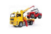 Speelgoedauto - Bruder MAN TGA Breakdown-truck with cross country Voertuig - 02750