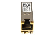 Repeater & zendontvanger - StarTech.com Gigabit RJ45 Koper SFP Transceiver Module - Juniper EX-SFP-1GE-T Compatible - 100m - SFP (mini-GBIC) transceiver modul - Gigabit Ethernet - EXSFP1GETST