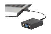 Beelscherm- en tv-kabel - DIGITUS USB 3.0 to VGA Adapter ekstern videoadapter - sort - DA-70840