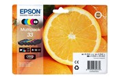 Inkt, toner en verbruiksartikelen - Epson 33 Multipack - 5 pakker - sort gul cyan magenta foto-sort - original - blækpatron - C13T33374021