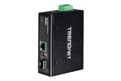 Repeater & zendontvanger - TRENDnet TI-PF11SFP - vezelmediaconverter - 10Mb LAN 100Mb LAN GigE - TI-PF11SFP