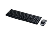 Toetsenbord - Logitech MK270 Draadloos Combo - BE - Keyboard and mouse set - Belgian - Zwart - 920-004524