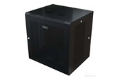 Rackkoffers - StarTech.com 12U Wall-Mount Server Rack Cabinet - Up to 17 in. Deep - Hinged Enclosure - stativindelukkekabinet - 12U - RK12WALHM