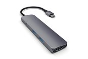 Docking station - Satechi Slim USB-C MultiPort AV / multimedia paneel with 4K HDMI - Ruimte Grijs - ST-CMAM