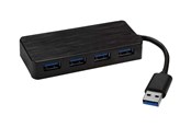 USB hub - StarTech.com USB 3.0-hub met 4 poorten en oplaadpoort USB hub - 4 - USB 3.2 - Zwart - ST4300MINI