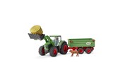 Schleich - Schleich Tractor met aanhanger - 42379