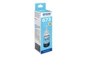 Inkt, toner en verbruiksartikelen - Epson T6735 - lys Cyaan - blækrefill - C13T67354A