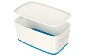 Archivering & Opslag - Leitz MyBox WOW Klein met Deksel, Opbergdoos Blauw - 52291036