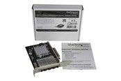 Netwerk-adapter (netwerkkaart, printserver, enz.) - StarTech.com Quad-Port SFP+ Server Network Card - PCI Express - Intel XL710 Chip - netværksadapter - PEX10GSFP4I
