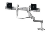Muurbevestigingen, AV-bevestigingen & AV-meubels - Ergotron Dual Direct Handle Kit - komponenter til montering - Max - recommended for - 98-037-062